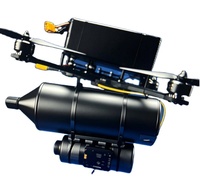 Unité Terrestre FPV Guangbo : Récepteur Fibre Optique HD IP & Vidéo Analogique à Double Sortie, Faible Latence, Longue Portée, Anti-Interférence pour Drones FPV