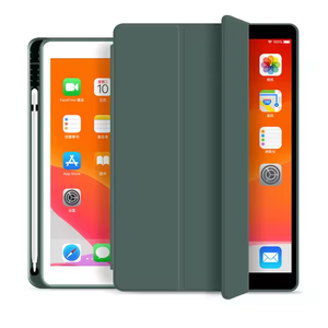 Cho Ipad 10.2 inch 2019 trường hợp máy tính bảng với giấc ngủ tự động và đánh thức cho iPad 7th 8th 9th thế hệ mềm TPU trường hợp với chủ bút chì - Product Image 2