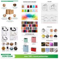 Sacs en papier personnalisés en gros avec logo, impression offset de luxe, sacs fourre-tout colorés pour cadeaux avec poignées pour bougies