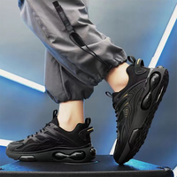Chaussures de sport d'hiver légères pour hommes, respirantes, en mesh, à semelle épaisse, running, décontractées, mode, baskets