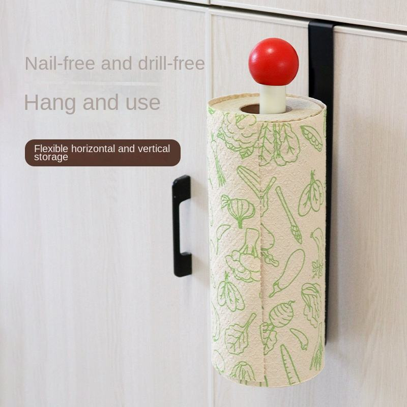 Paper Towel Holder,Black Kitchen Roll Holder For Kitchen