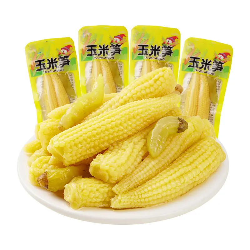 100g mountain pepper corn and bamboo shoots flavored snacks with rice and snacks exotic snacks