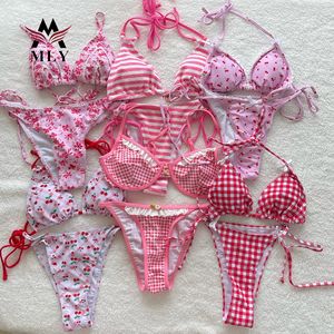 Fabricante de Moda Praia MLY Conjunto de Biquíni Personalizado Multi-estilos para Mulheres com Logo Personalizado - Product Image 2