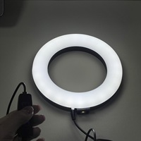 Penjualan BAGUS lampu cincin 10 inci/26cm 10 inci dengan tas lampu Tripod fotografi Ringlight 1 tempat ponsel kustom Video