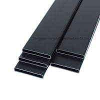Prix d'usine, tubes carrés/rectangulaires en PVC personnalisés, profil d'extrusion plastique pour usage hospitalier