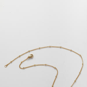 Kalung Koin Salib Kristen Bunda Maria YF3689 Perhiasan Katolik Lapis Emas 18K Bahan Baja Tahan Karat - Product Image 3