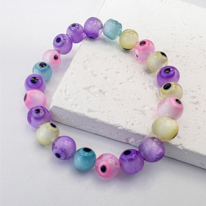 Pulseras de Ojo Turco Color Macaron al por Mayor - Product Image 4