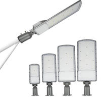 Lampadaire LED extérieur étanche IP65 en aluminium moulé sous pression pour éclairage commercial, routes publiques et parkings, 50W 100W 150W 200W
