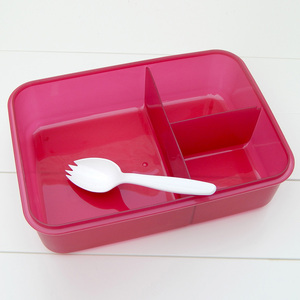 Boîte à repas pour le Camping, 5 compartiments, pour sandwichs, personnalisable avec 3 compartiments, bon marché, avec Logo, sur mesure - Product Image 6