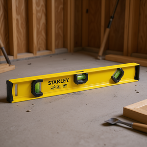 Nivel de Aluminio Stanley de 48 Pulgadas con Perfil en I y Tres Viales para Fontanería y Construcción - Product Image 3
