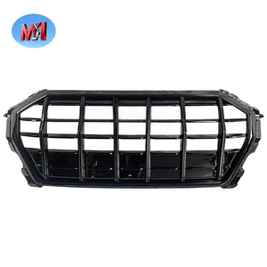 Griglia Frontale Stile RSQ3 in Plastica Premium M&I OEM 83G853651B per <span class=keywords><strong>Audi</strong></span> <span class=keywords><strong>Q3</strong></span> 19-23, Look Aggressivo Nero Lucido - Product Image 4