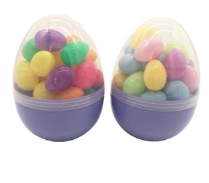 Hot selling plastic easter eggs large plastic easter eggs including small easter eggs