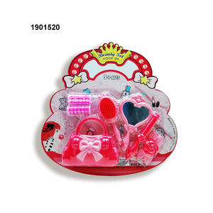 Hot Bán Cô Gái Giả Vờ Make Up Set Thời Trang Ví Với Gương Và Lược Trẻ Em Vai Trò Chơi Ăn Mặc Bộ Quà Tặng Bộ - Product Image 6
