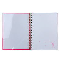 Bloc-notes paillettes en PVC pour agenda, carnet de notes à paillettes, Gel de couverture, liquide, pour journal intime