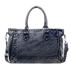 2025 Vintage <b>Washed</b> Denim Tote <b>Bag</b> Women <b>Large</b> Capacity Shoulder Crossbody <b>Bag</b> Summer Casual Versatile Purses - Product Image 6