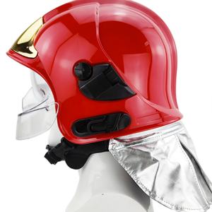 Casque de lutte contre les incendies forestiers léger, isolation thermique, feuille d'aluminium, résistant aux hautes températures, protection de la tête pour les secours, vente en gros - Product Image 5
