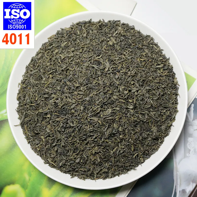 2023 new chinese chunmee green tea 4011 made in china Morocco tea fine china green teas