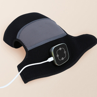 Ceinture de massage chauffante électrique sans fil rechargeable pour genou, avec vibration et soulagement de la douleur