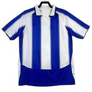 Maillot de football rétro Porto domicile 2003/04, design personnalisé imprimé, séchage rapide, manches courtes, col rond - Product Image 1