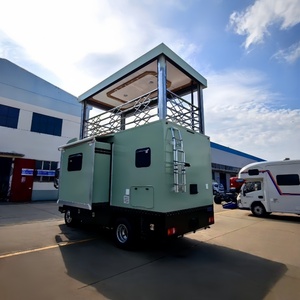 Autocaravana <span class=keywords><strong>de</strong></span> <span class=keywords><strong>Lujo</strong></span> Personalizable Sinotruk HOWO Diésel Nueva con Techo Elevable Manual y Mahjong/KTV - Product Image 5