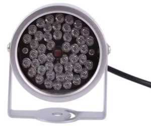 ไฟเสริมกล้อง 48 ช่อง 12V ไฟอินฟราเรดสำหรับกล้องวงจรปิด ไฟสปอตไลท์ LED พร้อมความยาวคลื่น 850 นาโนเมตร - Product Image 5