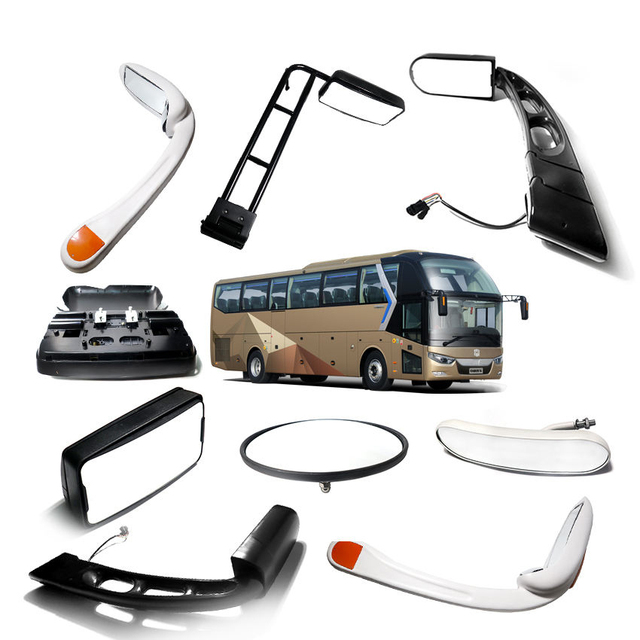 New Factory Wholesale China Brand LED Bus Lamps Rear View Mirror Assembly for Higer Ankai Coach Parts
