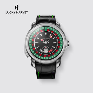 Montre homme LUCKY HARVEY Player Series European <span class=keywords><strong>Roulette</strong></span>, automatique, lumineuse, mécanique - Product Image 1
