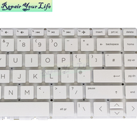 Keyboard Laptop UK putih baru untuk HP 14-BS 240 G6 14-BK 14-BF 14M-BA 14-BW 14s 14-DF 14-CF 14S-CR 14-BP TPN-Q189 L15609-031