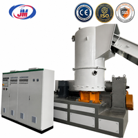 Granulateur monophasé à anneau d'eau 500 kg/h pour ligne de recyclage de films PP PE LDPE HDPE