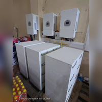 Batería LiFePO4 Apilable de Bajo Voltaje y Ciclo Profundo para Almacenamiento de Energía Doméstica, Batería de Litio 51.2V 314ah 5kwh 16kwh