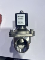 Vanne solénoïde électrique à commande normalement fermée en laiton série RFS 2W, 3/8-2 pouces, DC12V 24V