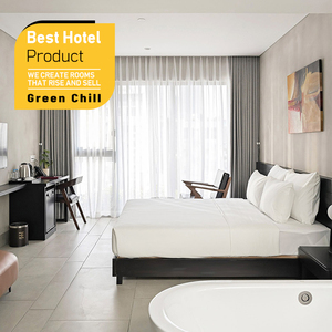 Ensemble de meubles d'hôtel de luxe pour complexe tropical, mobilier de chambre et de salon de villa côtière 5 étoiles, design d'intérieur artistique sur mesure - Product Image 5