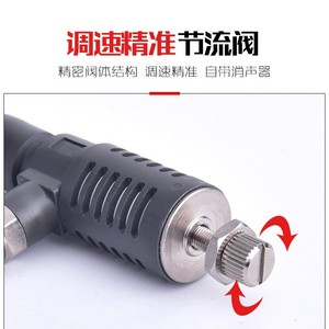 ASV310F-02-08S Pneumatic <b>Quick</b> Exhaust Valve Silencer Adjustable Control with 410F/510F-03-10S Adjustment <b>Connector</b> - Product Image 2