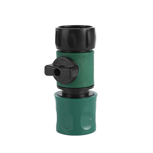 Conector rápido Huabangshi para tubería de agua de 26 mm con rosca y válvula para manguera de jardín - Product Image 3