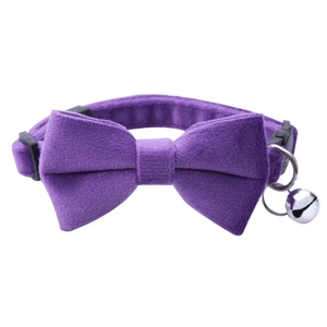 Collar de Adiestramiento para Mascotas PUPE, Personalizado con Dibujos Animados, Elegante, Ajustable, para Gatos Pequeños, con Lazo, Campana de Terciopelo y Estampado de Gamuza - Product Image 4