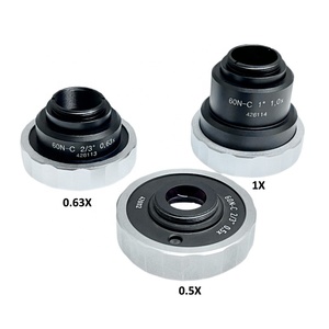 N60-C 0.5x 0.63x 1X kính hiển vi C mount CCD Adapter máy ảnh Adapter cho Zeiss axio loạt kính hiển vi - Product Image 1