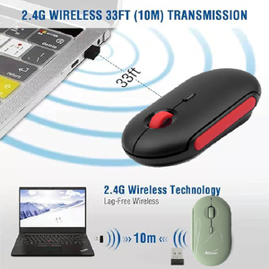 Xách Tay <span class=keywords><strong>Mini</strong></span> Siêu Mỏng Có Thể Sạc Lại Chuột Không Dây Ergonomic TYPE-C Dọc Có Thể Sạc Lại Chuột Không Dây Cho Máy Tính Xách Tay - Product Image 5