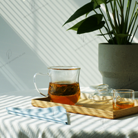 Tasse à thé en verre borosilicate de haute qualité pour le bureau ou la maison, avec couvercle, poignée et infuseur, idéale pour les occasions professionnelles ou de loisirs