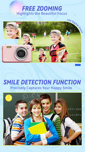 Mini Retro Cổ Điển Ánh Sáng Đèn Flash 2.4Inch 48MP 16X Nhỏ Gọn HD <span class=keywords><strong>CCD</strong></span> Nhỏ Máy Ảnh Kỹ Thuật Số Cho Nhiếp Ảnh Hình Ảnh Và Video - Product Image 6