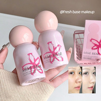 Fond de teint liquide léger Gege Bear Milk Mist, illuminateur, hydratant, éclat naturel, longue tenue, waterproof, 3 teintes foncées, 30 ml