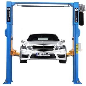 4T 2 Post Clear Floor Car Lift With CE