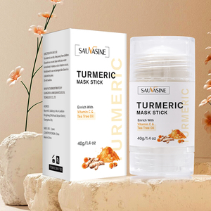 Masque en bâtonnet au curcuma, à la vitamine C et à l'arbre à thé, contrôle le sébum, combat l'acné, nettoie les pores, booste l'éclat, peau grasse, 3 à 4 fois par semaine, 40g - Product Image 4