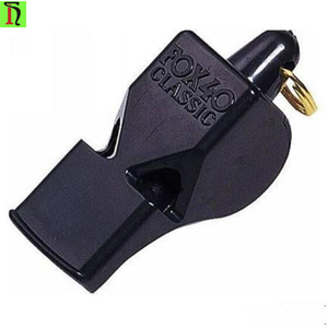 Silbato de plástico negro, silbato deportivo de buena calidad, silbato de supervivencia de emergencia, fabricante profesional, bajo precio - Product Image 6
