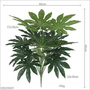 Pianta Artificiale in PVC con 18 Foglie, Bonsai Finto Monstera per Decorazione, <span class=keywords><strong>Vendita</strong></span> Diretta - Product Image 4