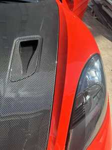 Cubierta de Motor Estilo PD RS de Fibra de Carbono Seca para <span class=keywords><strong>Porsche</strong></span> 718 981 <span class=keywords><strong>991</strong></span>, Actualización de la Cubierta de Válvulas del Motor GT4RS - Product Image 5