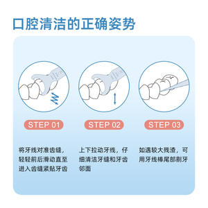 Hilo Dental Little Deer Mama para Dientes de Leche, Hilo Dental para Dientes Posteriores, Hilo Dental para Incisivos, Hilo Dental en Forma de Y, Fabricante de Cajas de Hilo Dental - Product Image 1