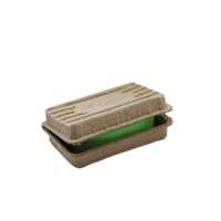 Customize Environmentally Friendly Waterproof Professional Pulp Soap Box Degradable Molded Pulp PackagingBox for Soap