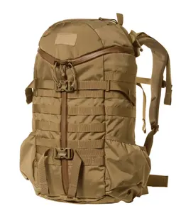 निविड़ अंधकार Camo बड़े 27L 2 दिन हमला पैक आउटडोर Molle बैग सामरिक बैग