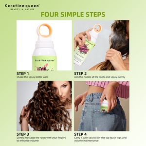 Hot Sale 30S Oil Absorption Hair Dry Spray Custom Professional Salon Leave in Conditioner Spray <b>Shampoo</b> - Product Image 6