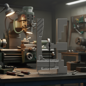 Mandrin de plateforme Fervi avec 4 griffes indépendantes pour une maintien de précision - Product Image 3